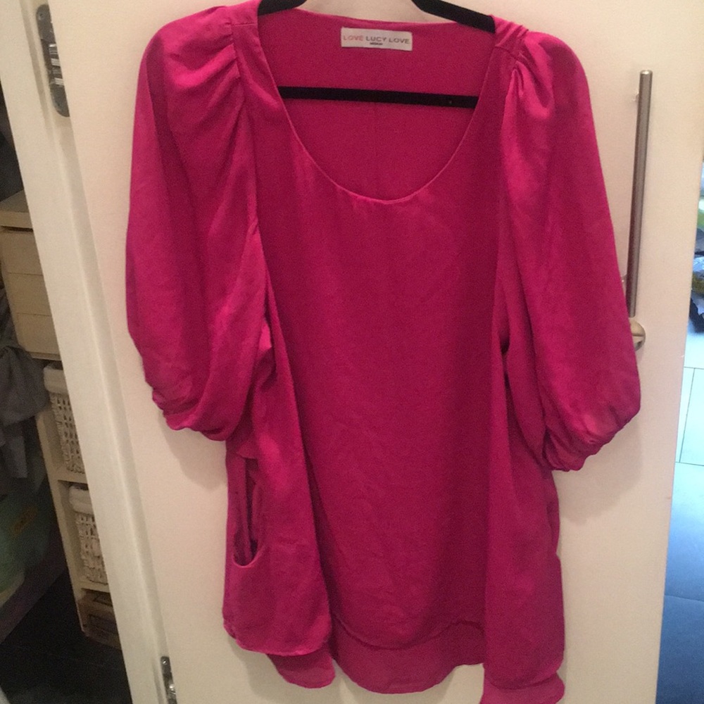 💕Love Lucy Love pink/magenta dress 👗